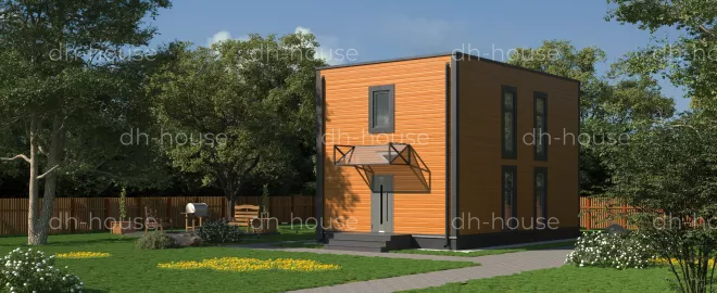 Модульный дом LIGHT 118 в Абакане для круглогодичного проживания